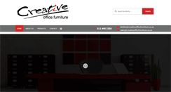Desktop Screenshot of creativeofficefurniture.co.za